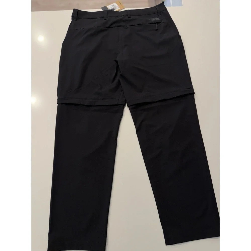 The North Face Paramount Convertible Pants Black NF0A7WZD Mens 38 Short NWT